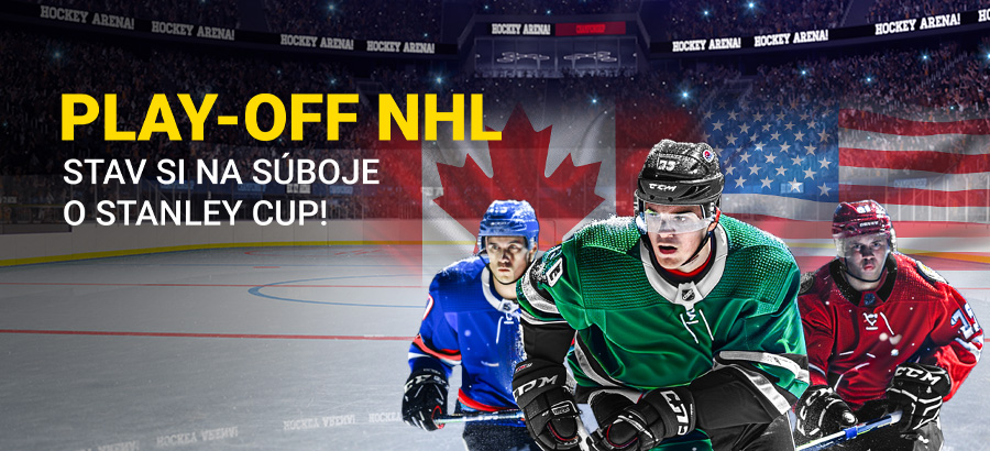 Štartuje play-off NHL! Stav si&nbsp;na&nbsp;súboje o&nbsp;Stanley Cup!