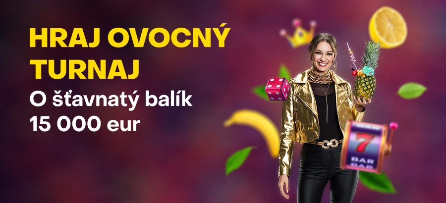 V Ovocnom turnaji rozdávame 1 000 cien v hodnote 15 000 eur!