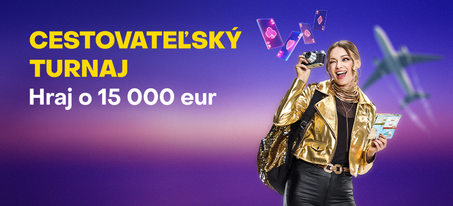 Vydaj sa na&nbsp;cestu za&nbsp;odmenami a&nbsp;vyhraj ceny z&nbsp;balíka&nbsp;15&nbsp;000&nbsp;eur!