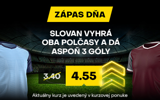 Zápas dňa: Slovan vs. Podbrezová