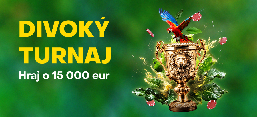 Zaži divočinu a&nbsp;vyhraj odmeny z&nbsp;balíka 15&nbsp;000&nbsp;eur!