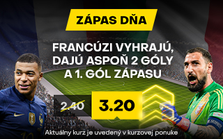 Zápas dňa: Francúzsko vs. Taliansko