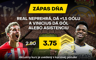 Zápas dňa: Atlético vs. Real Madrid