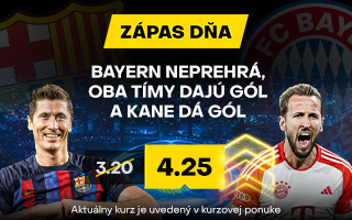 Zápas dňa: Barcelona vs. Bayern