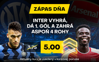 Zápas dňa: Inter Miláno vs. Arsenal