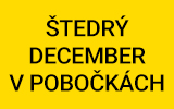 Vyhrávaj v pobočkách celý december až o 30 % viac!