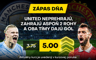 Zápas dňa: Man.City vs. Man.United