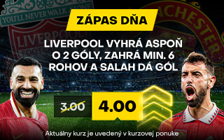 Zápas dňa: Liverpool vs. Man.United