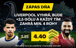 Zápas dňa: Tottenham vs. Liverpool