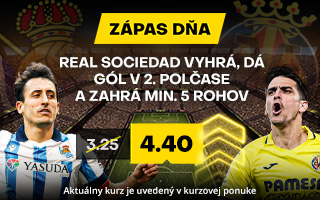 Zápas dňa: Real Sociedad - Villarreal