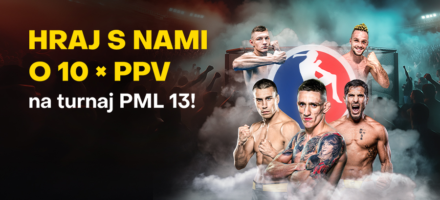 Súťaž o 10 x PPV na turnaj PML 13!