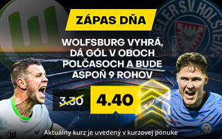 Zápas dňa: Wolfsburg vs. Kiel