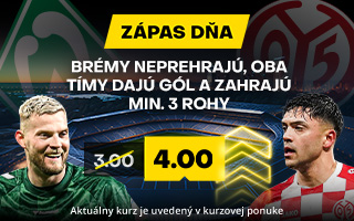 Zápas dňa: Brémy vs. Mainz