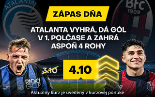 Zápas dňa: Atalanta vs. Bologna