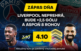 Zápas dňa: PSG vs. Liverpool