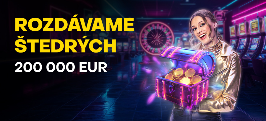 Darčekomat vo Fortuna Casine rozdáva až 200 000 eur!