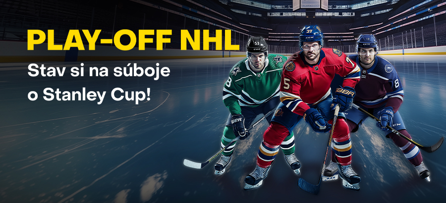Kto vyhrá Stanley Cup? Stav si na play-off NHL!