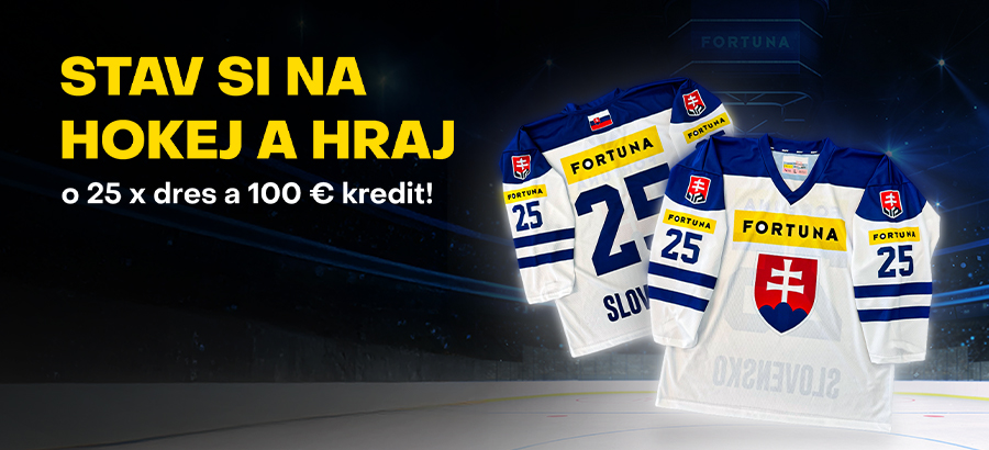 Poznáme výhercov súťaže o 25 x dres + 100 eur!