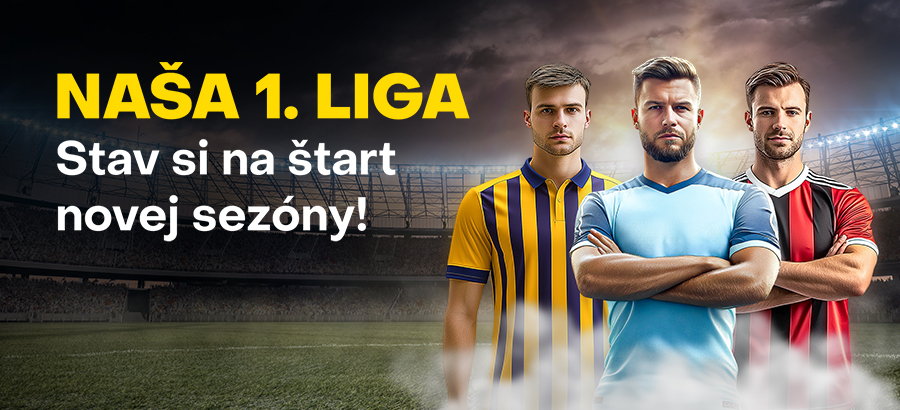 Naša futbalová liga je späť&nbsp;– stav&nbsp;si na&nbsp;svojich favoritov!