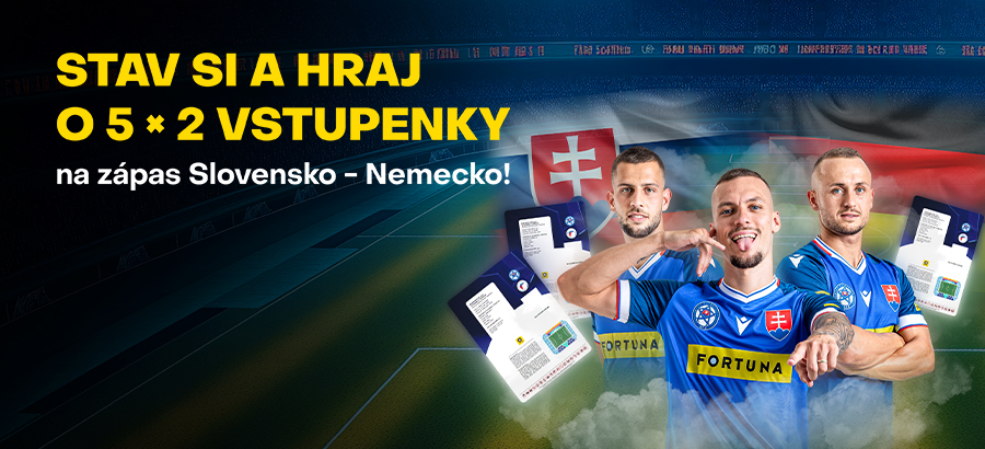 Poznáme výhercov vstupeniek na zápas Slovensko vs. Nemecko!