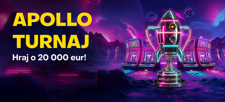 V Apollo turnaji rozdáme až 5&nbsp;000 cien za&nbsp;20&nbsp;000&nbsp;eur!