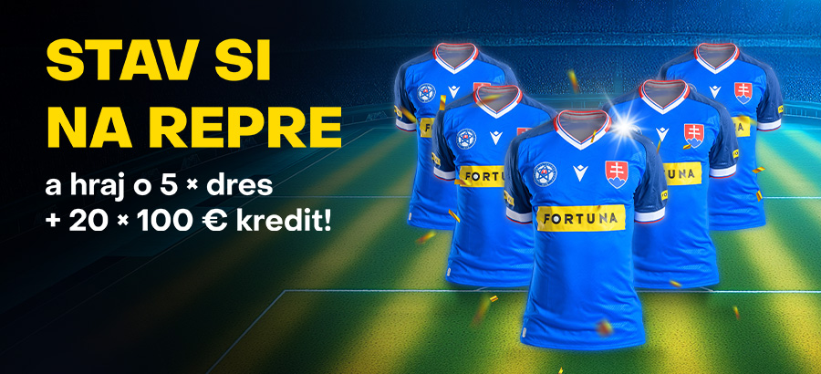 Poznáme výhercov súťaže o dresy a kredity!