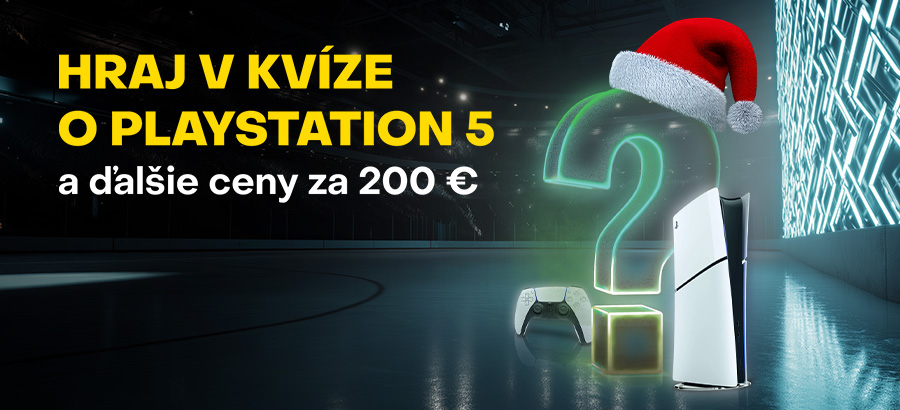 Hraj v kvíze o PlayStation 5 a ďalšie ceny za 200 €