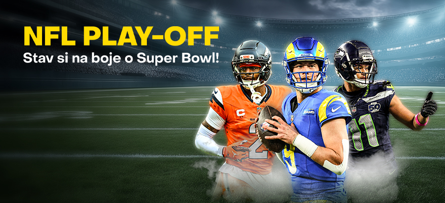 Stav si na play-off NFL a&nbsp;využi aj&nbsp;Betbuilder!