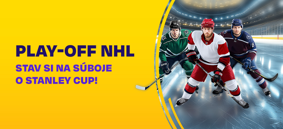Štartuje play-off NHL – stav si na svojich favoritov v boji o Stanley Cup!